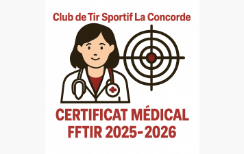 Certificat médical FFTIR 2025 / 2026