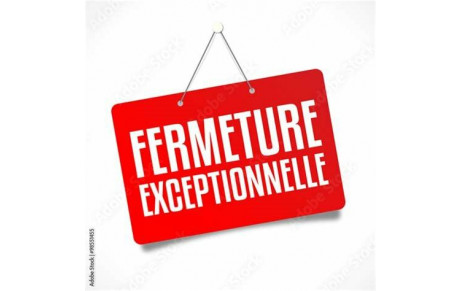 Fermeture du stand de SAINTE-PIENCE
