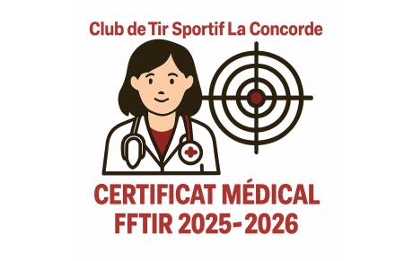 Certificat médical FFTIR 2025 / 2026